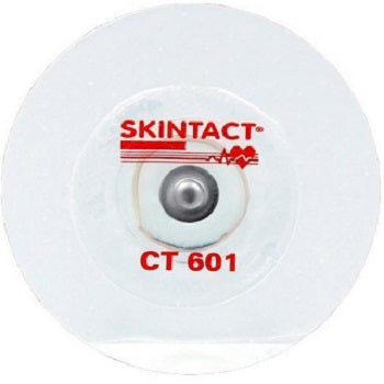 Skintact Clear Tape Round Solid Gel Electrode  Case of 6000