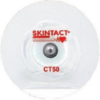 Skintact Clear Tape Round Wet Gel Electrode  Case of 4800