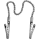 Sklar Alligator Napkin Clip  Plain (No Plastic Guard)