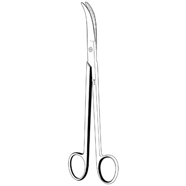 Sklar Bariatric Jorgenson Scissors  16-inch Jorgenson Scissors Strong Curve