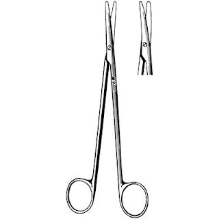 Sklar Bariatric Metzenbaum-Nelson Scissors  16-inch Metzenbaum-Nelson Scissors Curved