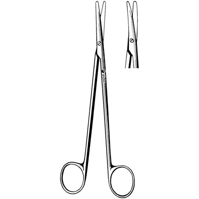 Sklar Bariatric Tungsten Carbide Metzenbaum-Nelson Scissors  20-inch Metzenbaum-Nelson Scissors Curved