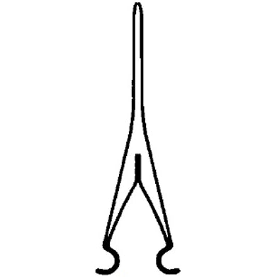 Sklar Cardiovascular Artery Clamp