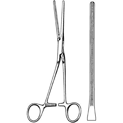Sklar Cardiovascular DeBakey Atraumatic Coarctation Forceps