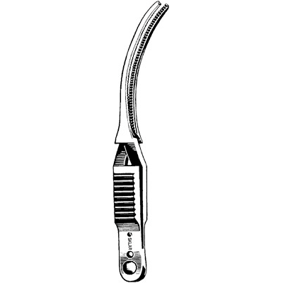 Sklar Cardiovascular DeBakey Bulldog Clamp  4.75-inch DeBakey Bulldog Clamp Curved