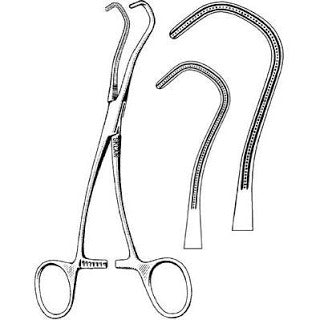 Sklar Cardiovascular DeBakey Derra Atraumatic Clamp  6.75-inch Debakey Derra Atraumatic Clamp Medium