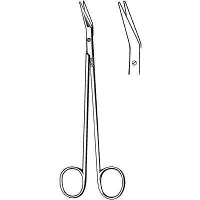 Sklar DeBakey Vascular Scissors  7" - 45 Degree Angle