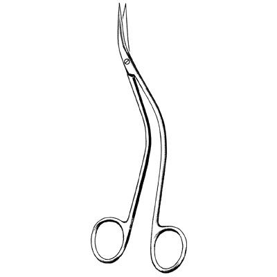 Sklar DeBakey Vascular Scissors  11" - 25 Degree Angle