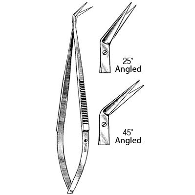 Sklar Cardiovascular Potts-Smith Vascular Scissors  7-inch, 25-Degree Angle Potts-Smith Vascular Sciss
