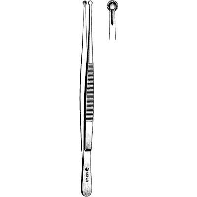 Sklar Cardiovascular Selman Tissue Forceps  6-inch Selman Tissue Forceps Non-Slip