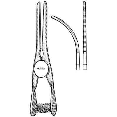 Sklar Cardiovascular Weldon Bulldog Clamp  3.5-inches, Straight Weldon Bulldog Clamp