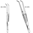 Sklar College Cotton Pliers - Self-Locking, Grooved Tips Sketch