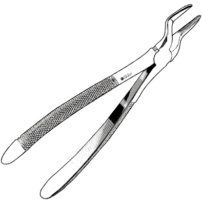 Sklar Dental Extracting forceps