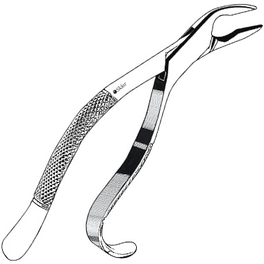 Sklar Dental Extracting Forceps
