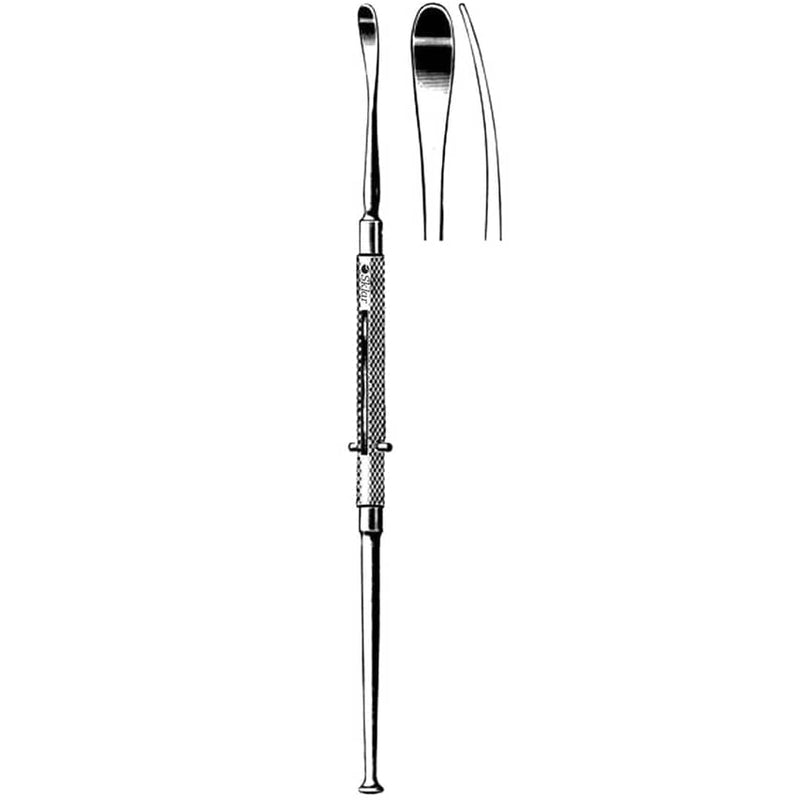 Sklar Freer Periosteal Elevator  8" - Slight Curve