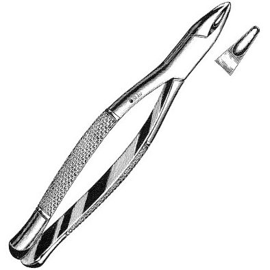 Sklar Henahan Upper Incisor Cuspid Extracting Forceps