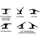 Skytron UltraSlide 3600B Surgery Table - Positioning Options 2