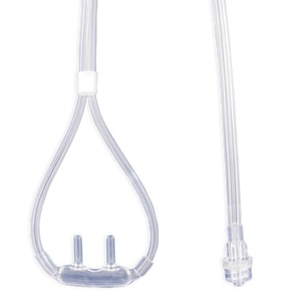 SleepSense Adult Nasal Pressure Monitoring Cannula  7 Feet of Tubing with Filter (Box of 50)