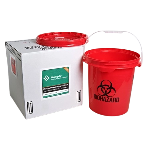 Stericycle 5 Gallon Medical Waste Mailback System