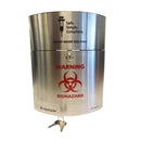 Stericycle Stainless Steel Wall Cabinet Closed