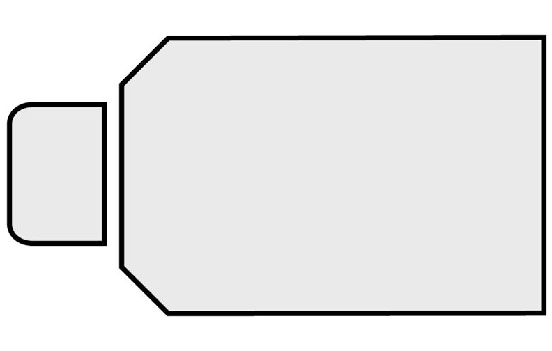Stryker 1068 L & D Stretcher Pad
