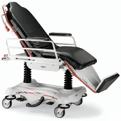 Stryker 5050 Stretcher Chair  Independent Footrest