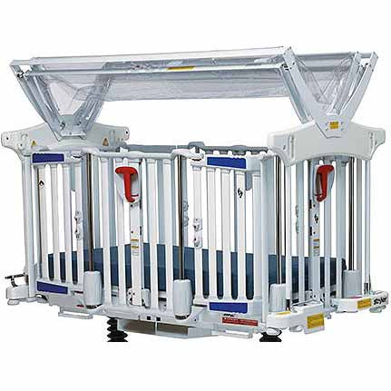 Stryker Cub Pediatric Crib Retractable Protective Top  Factory New