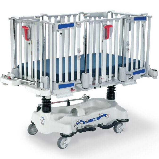 Stryker Cub Pediatric Crib Stretcher  Hydraulic Base with Integrated Scale