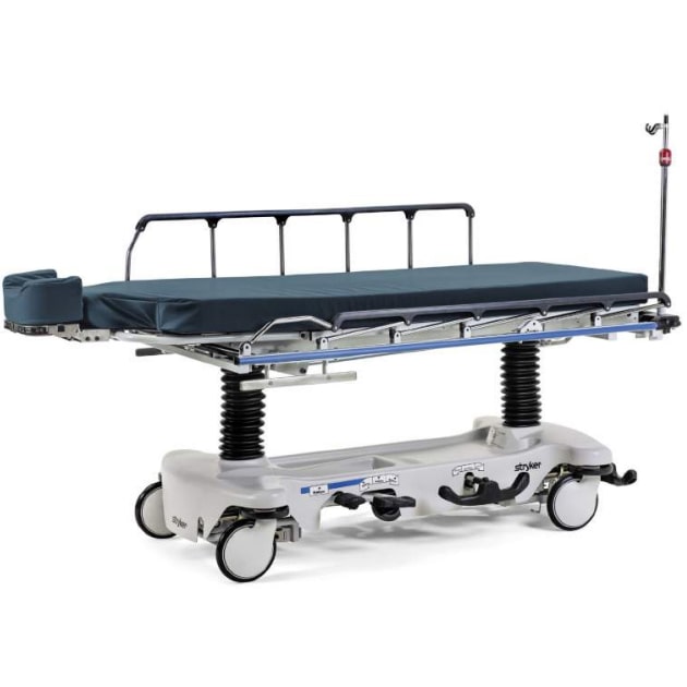 Stryker Eye Surgery Stretcher  1089 with Crank Backrest and Knee Gatch