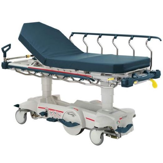 Stryker M-Series Transport Stretcher  1015 - 30" Patient Surface Width with Integrated S