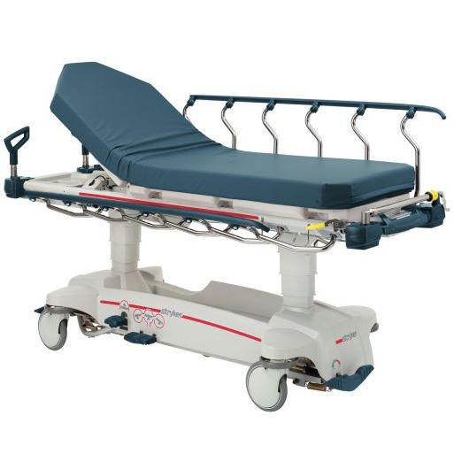 Stryker M-Series Transport Stretcher  1005 - 30" Patient Surface Width with Integrated S