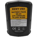 Stryker Power-PRO XT Ambulance Cot Replacement Battery - Bottom