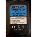 Stryker Power-PRO XT Ambulance Cot Replacement Lithium-Ion Battery label