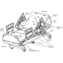 Stryker Secure II Hospital Bed 