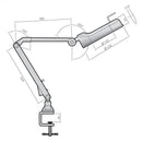 Sunnex RLM LED Magnifying Task Light 