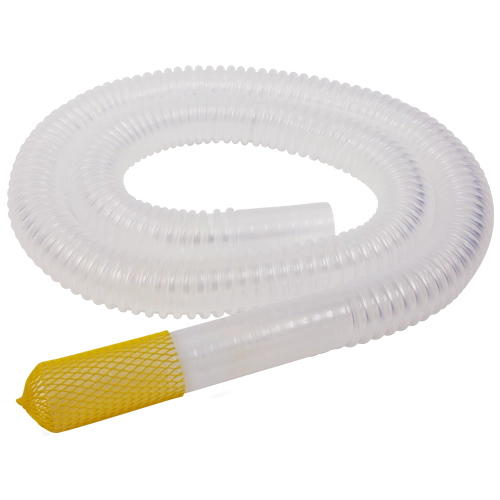 Surgimedics 1 1/3" x 6' Vacuum Tubing with Wand & Sponge Guard
