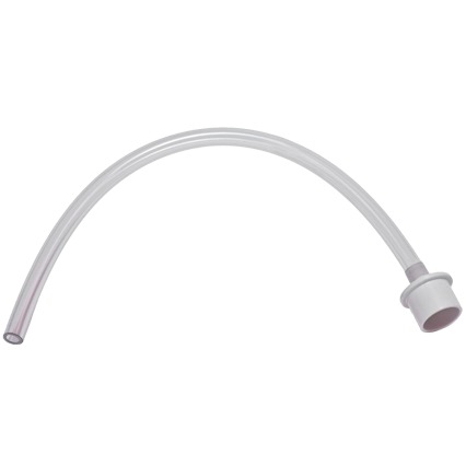 Surgimedics 1/4" x 12" Smoke Evacuation Tubing with 7/8" Pre-Filter Adapter