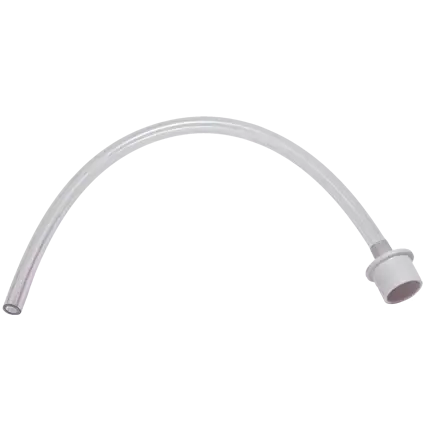 Surgimedics 1/4" x 12" Smoke Evacuation Tubing with 7/8" Pre-Filter Adapter