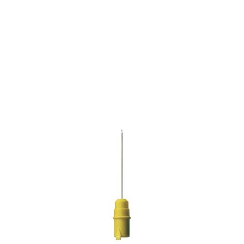 TECA Elite Disposable Concentric Needle (25/Box)  Yellow - 25 mm 26 Gauge