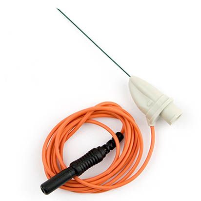 TECA MyoJect Disposable Luer Lock Needle Electrode (10/Box)  Orange - 37 mm (Length) / 27 Gauge (Diameter)