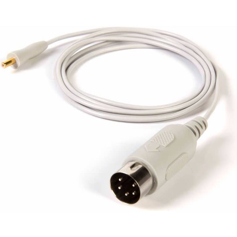Technomed Concentric EMG Needle Electrode Reusable Cable  2.00 m