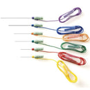 Technomed Disposable Hypodermic EMG Needle Electrode (10/Pkg)  75 mm (22 Gauge) - Violet