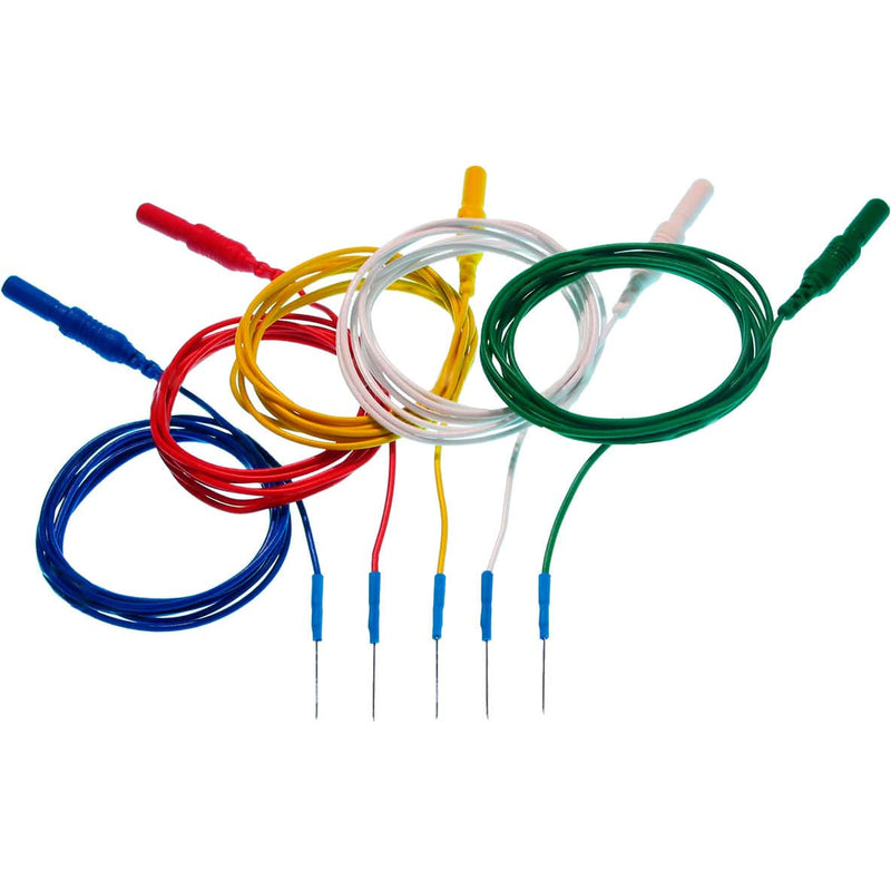 Technomed Disposable XS Subdermal Single EEG Needle Electrode (24/Box)  2.5 m