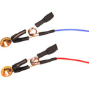 Technomed Ear Clip EEG Cup Electrodes - Gold Plated