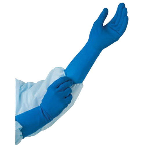 TIDI Blue Latex Gloves - Demo
