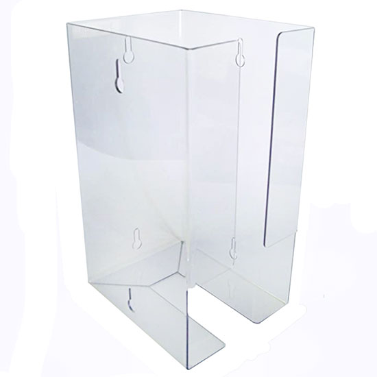 TIDI Bowman EyeShield Dispenser Holder (2/Case)  9.75" x 8.38" x 6.31"