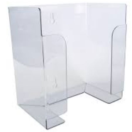 TIDI Bowman EyeShield Dispenser Holder (2/Case)  6.31" x 12.19" x 7.38"