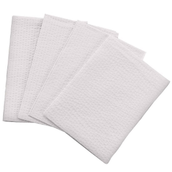 TIDI Choice Bibs and Towels  Gray - 13" x 18" - Waffle (500/Case)