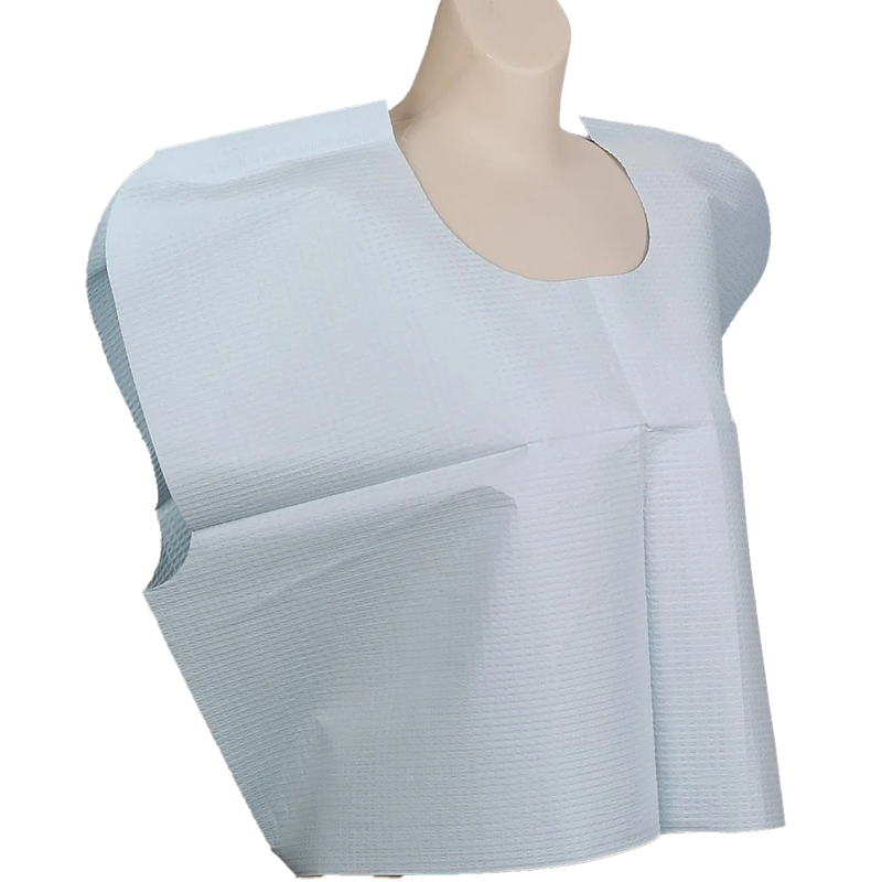 TIDI Choice Capes  Blue - 32" x 21" (100/Case)