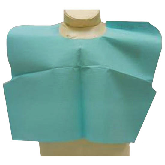 TIDI Choice Capes  Teal - 30" x 21" (100/Case)